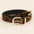 Leopard Print Belt