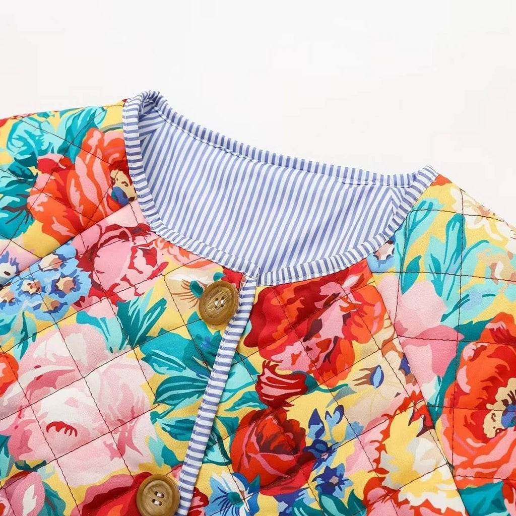 Floral Print Jacket