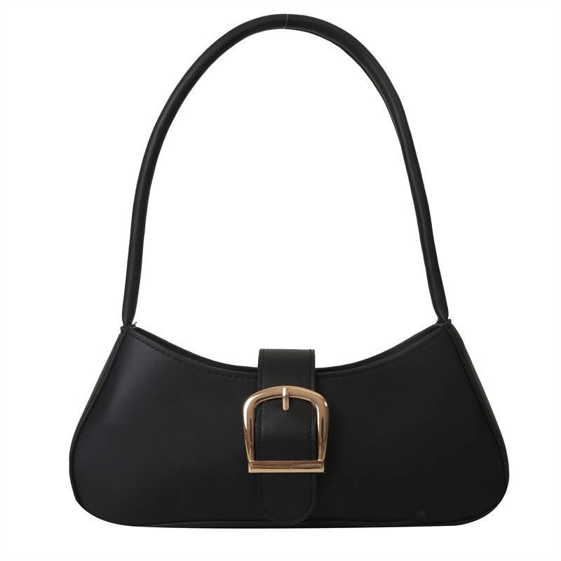 Shoulder Handbag: Black