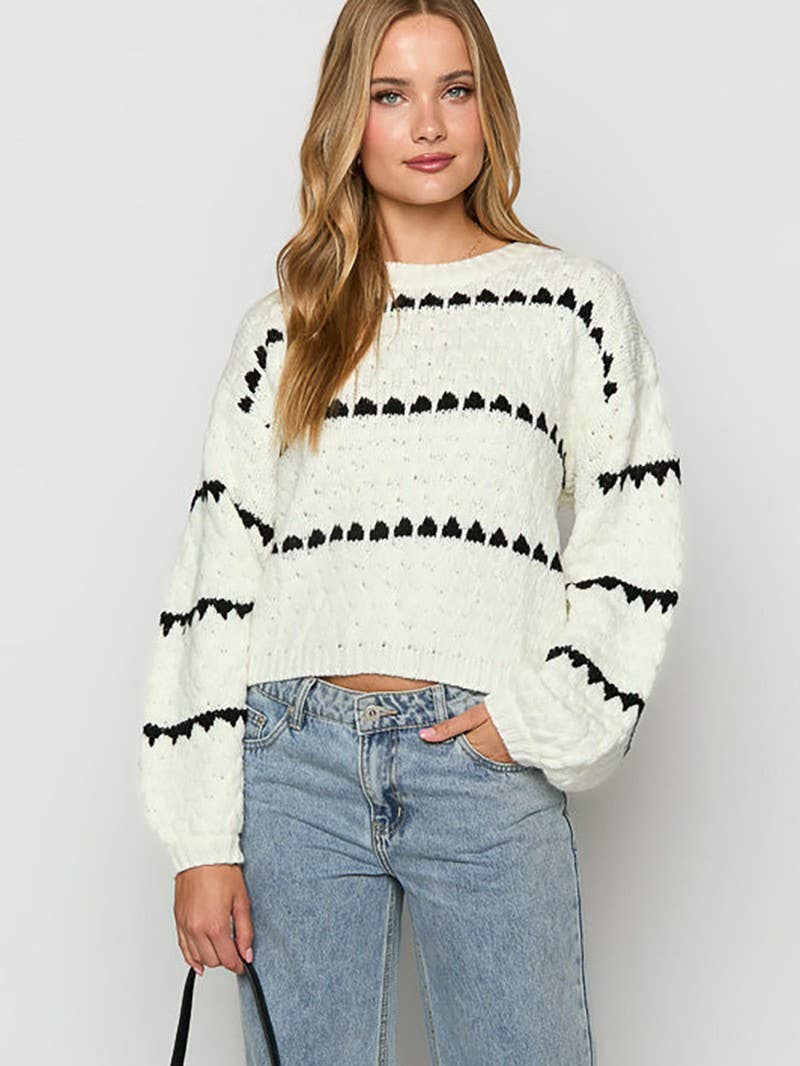 Knit Striped Sweater