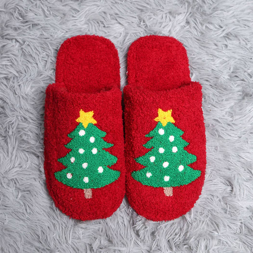 Luxury Soft Christmas Theme Slippers