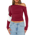 Off Shoulder Long Sleeve