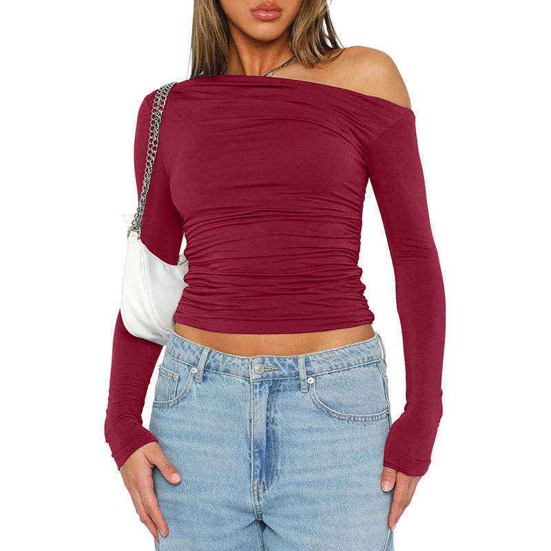 Off Shoulder Long Sleeve