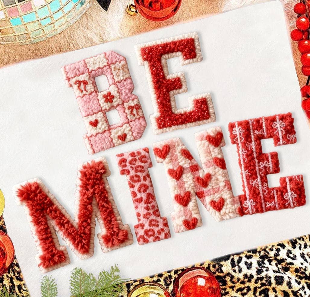 Faux Yarn Crochet Be Mine Valentines Day Sweater